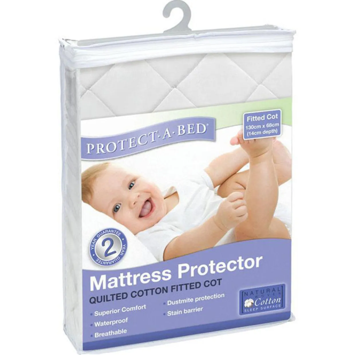 Quilted Cotton Mattress Protector