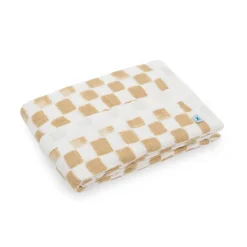 Quilted Cotton Muslin Baby Blanket