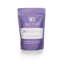 Salt & Oil - SO Relaxing Bath Soak Pouch 450g