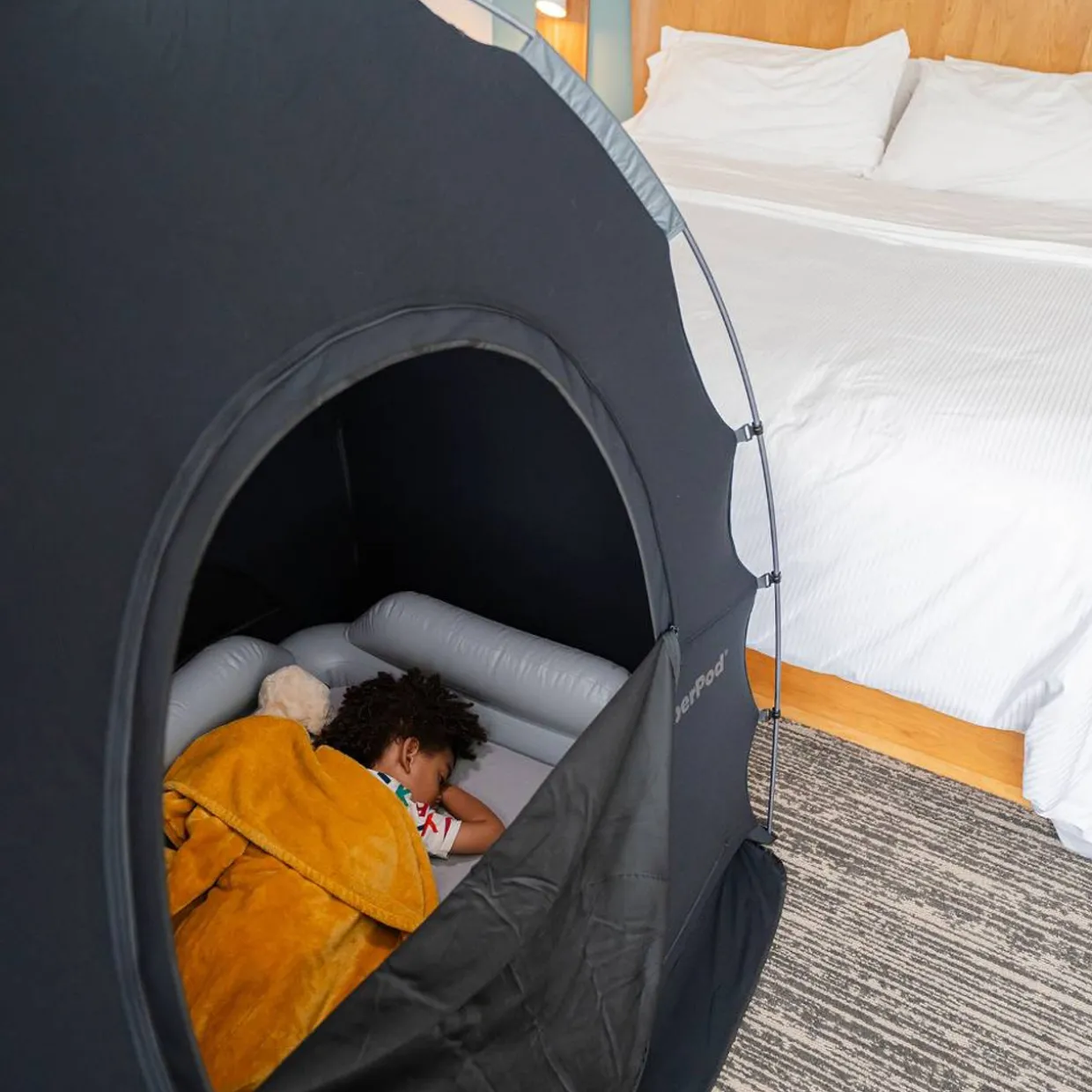 SlumberPod Blackout Sleep Tent for a Travel Cot, Cot or Air Mattress