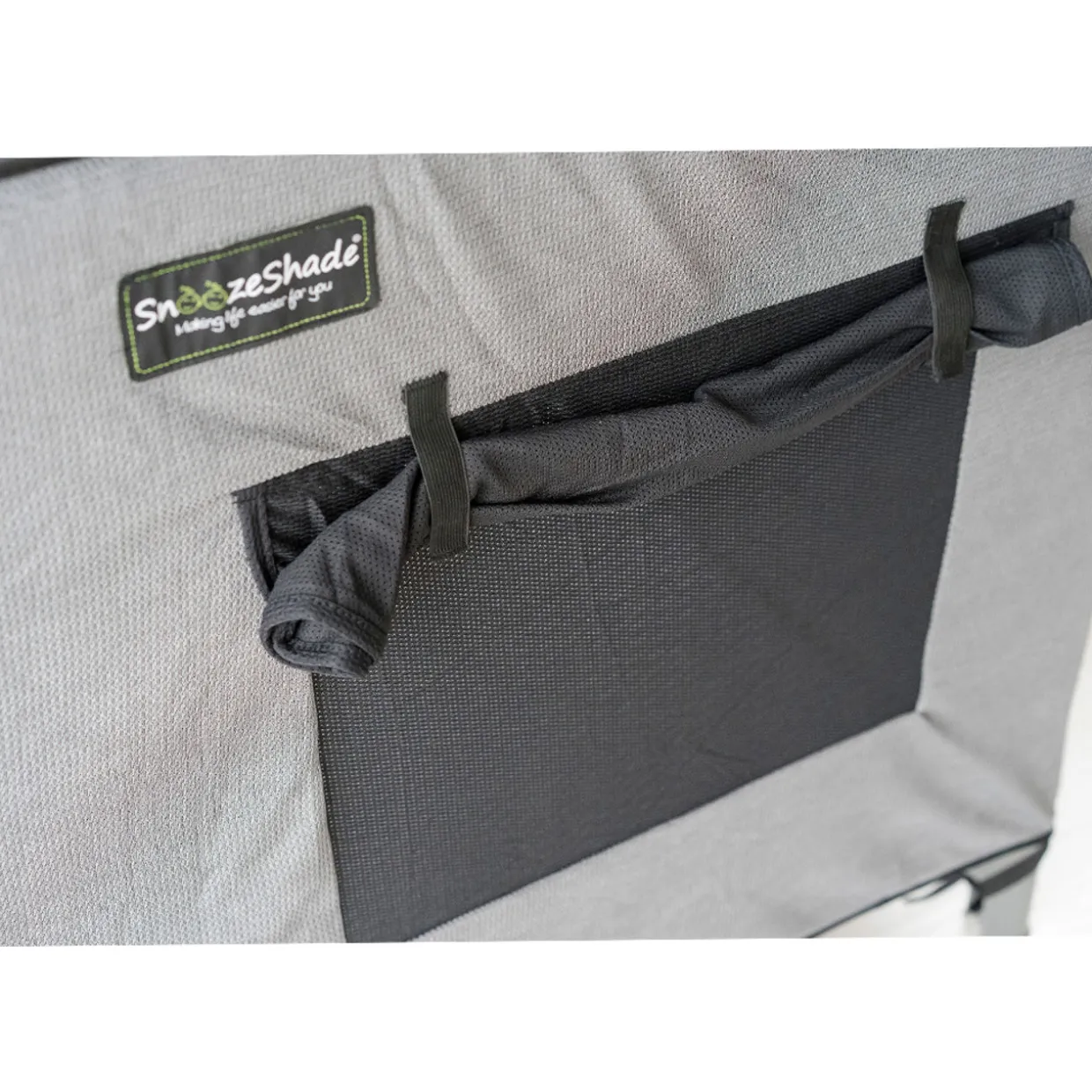 SnoozeShade Air-Permeable Travel Cot Blackout Cover