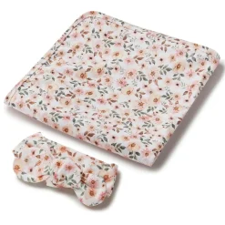 Snuggle Hunny Baby Jersey Wrap & Topknot Set