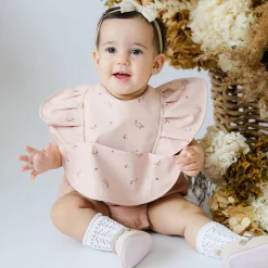 Snuggle Hunny Waterproof Snuggle Bib with Frill