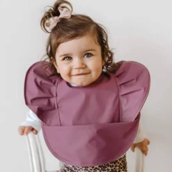 Snuggle Hunny Waterproof Snuggle Bib with Frill