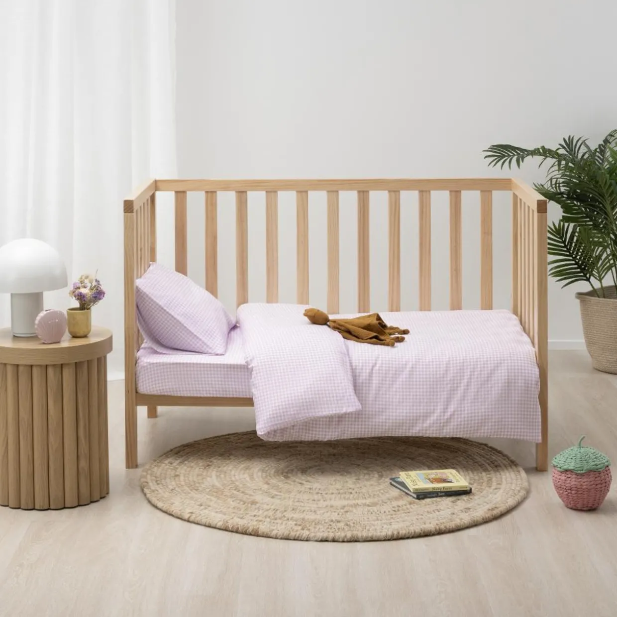 Squiggles Cotton Toddler Pillowcase