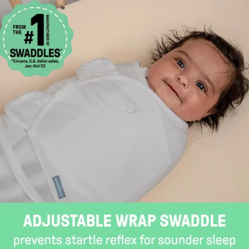 SwaddleMe by Ingenuity All Season Stage 1 Swaddle 1pk