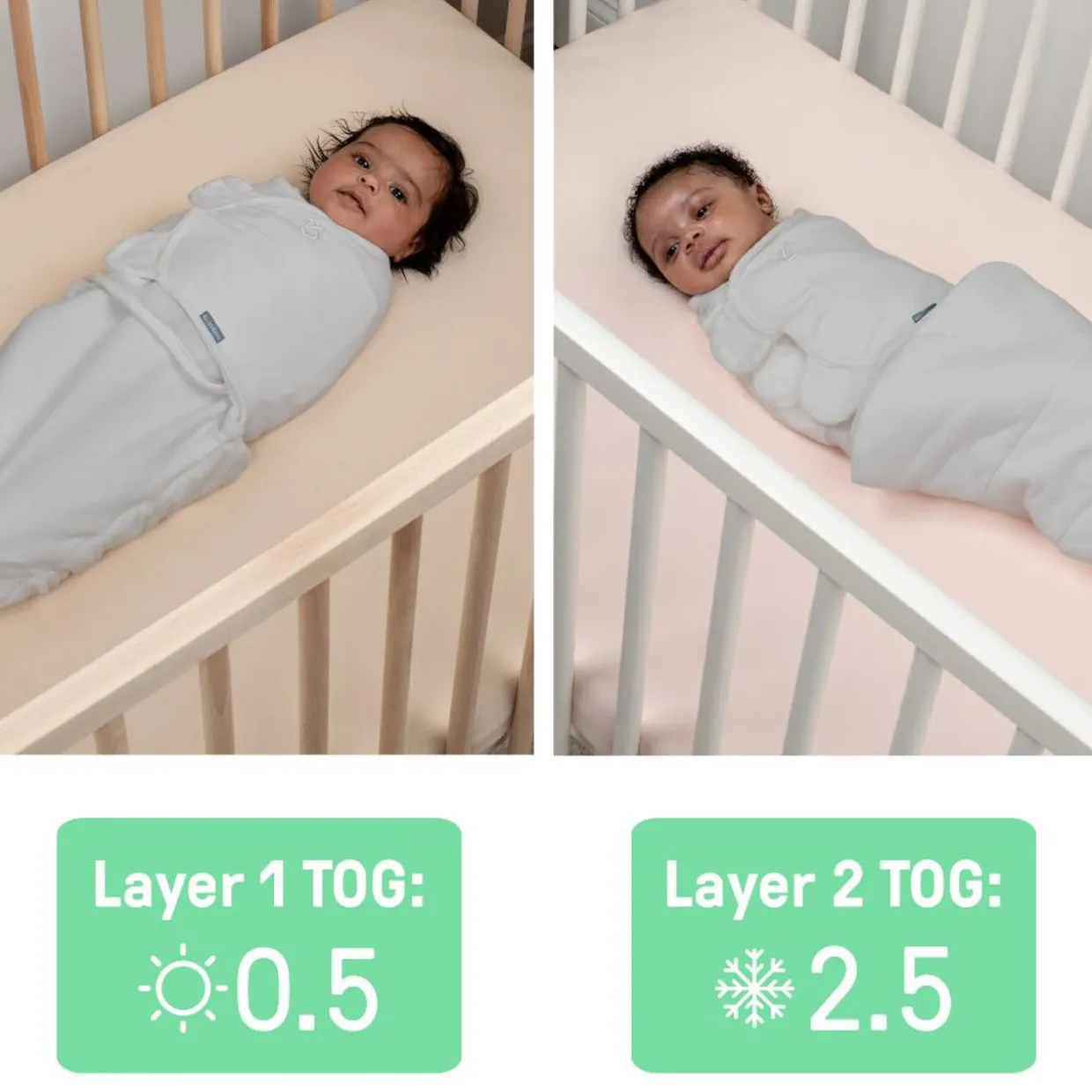 SwaddleMe by Ingenuity All Season Stage 1 Swaddle 1pk
