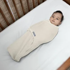 SwaddleMe by Ingenuity Muslin Original Stage 1 1.5 tog Swaddle 1pk