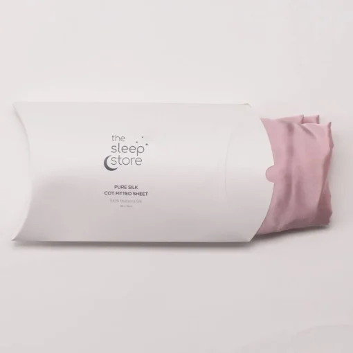 The Sleep Store Mulberry Silk Cot Fitted Sheet