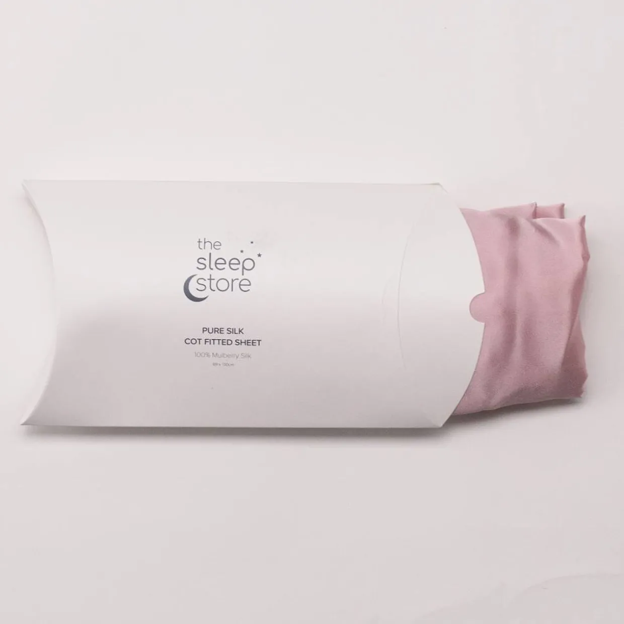 The Sleep Store Mulberry Silk Cot Fitted Sheet