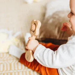 The Kiss Co - Pēpi Kiss - All Natural Teething Rattle
