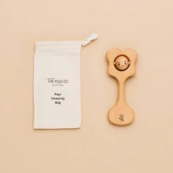 The Kiss Co - Pēpi Kiss - All Natural Teething Rattle