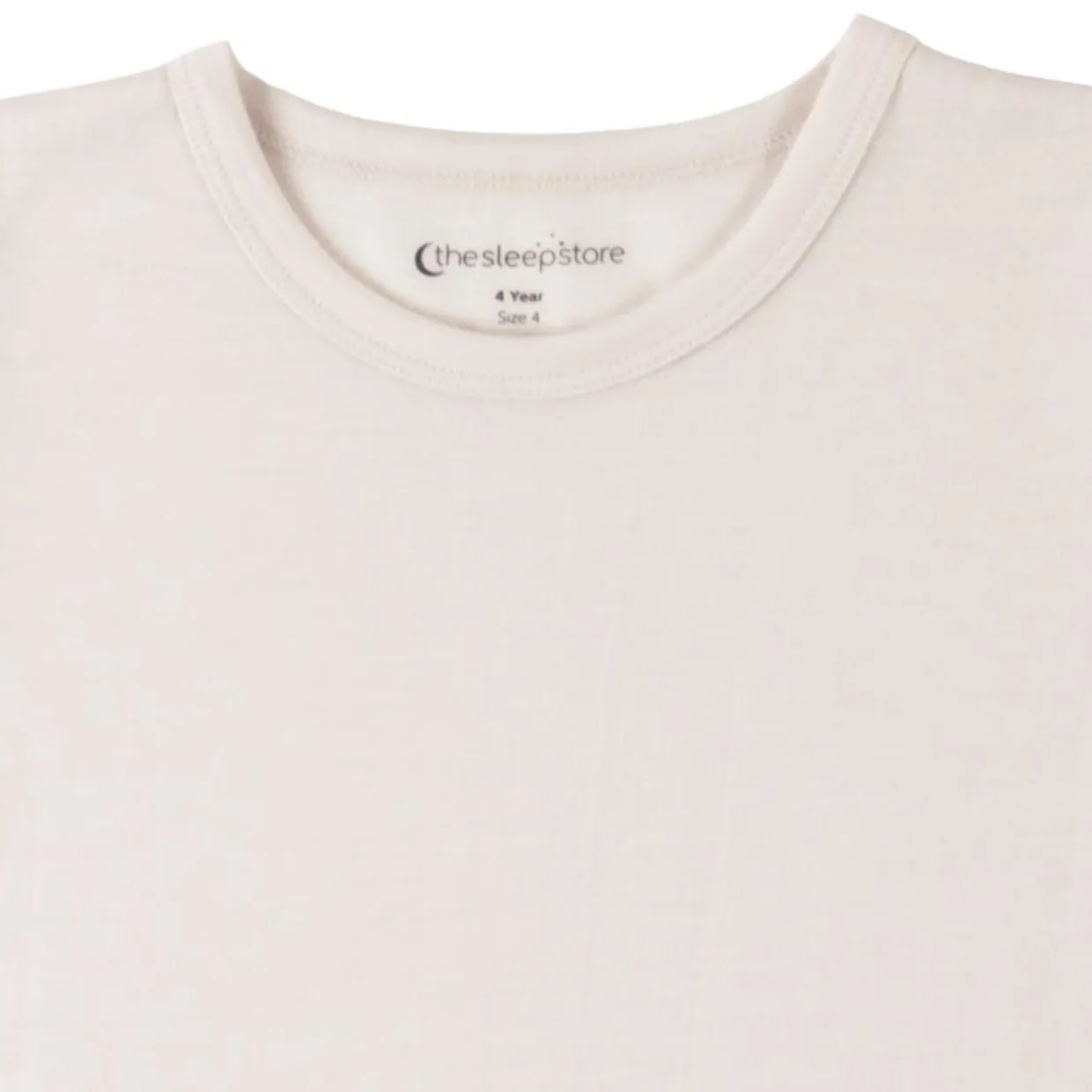 The Sleep Store All Seasons Merino/Tencel Kids Short Sleeve Top