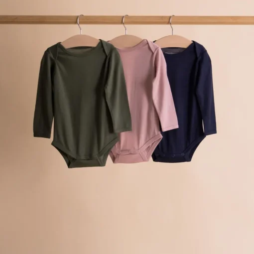 The Sleep Store All Seasons Merino/Tencel Long Sleeve Bodysuit - Premature Size