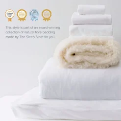 The Sleep Store Flat Sheet with Waterproof Panel