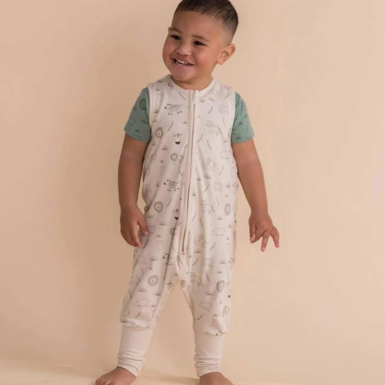 The Sleep Store Organic Cotton 0.2 tog Sleeping Suit