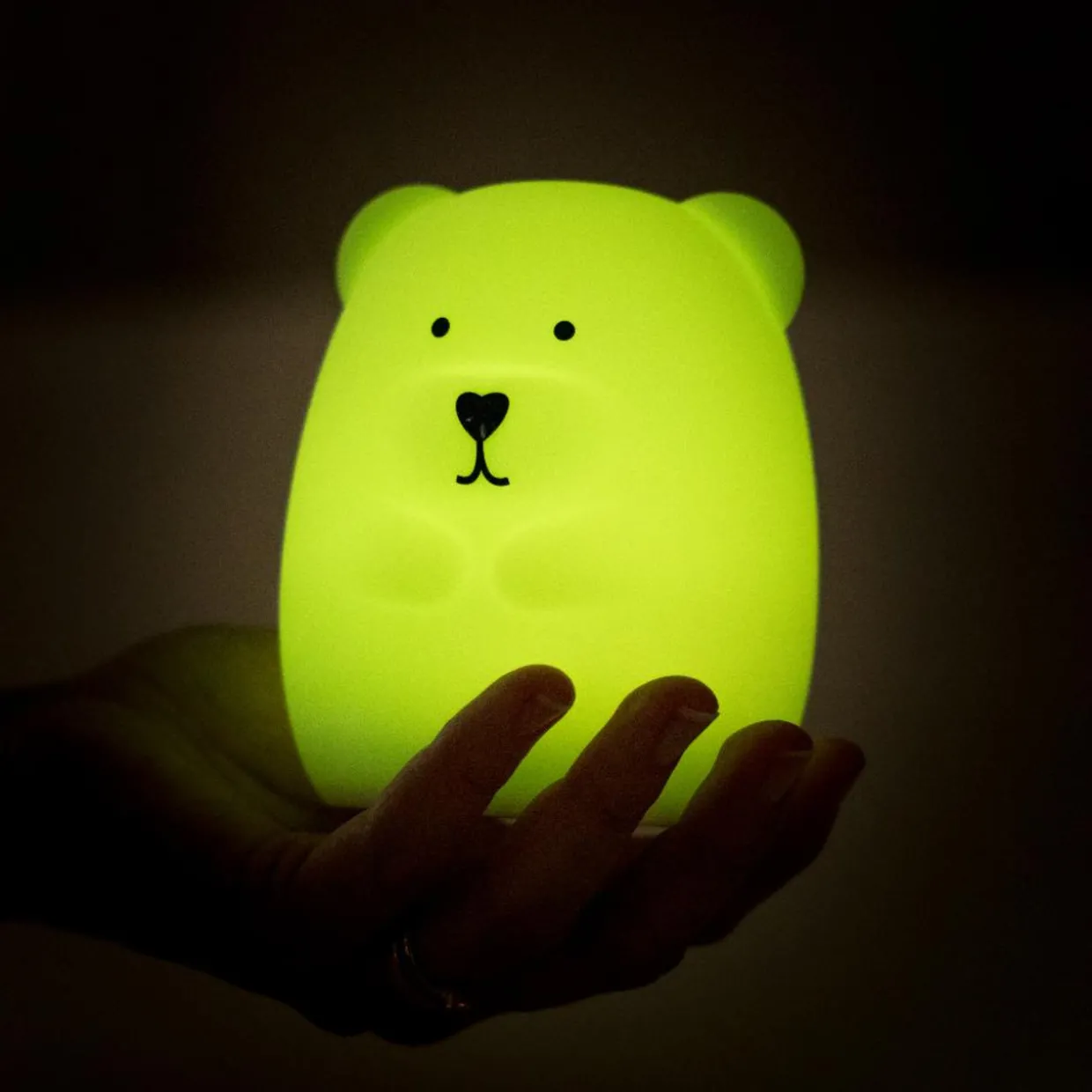 The Sleep Store Rainbow Colour Changing Night Light - Brave Bear