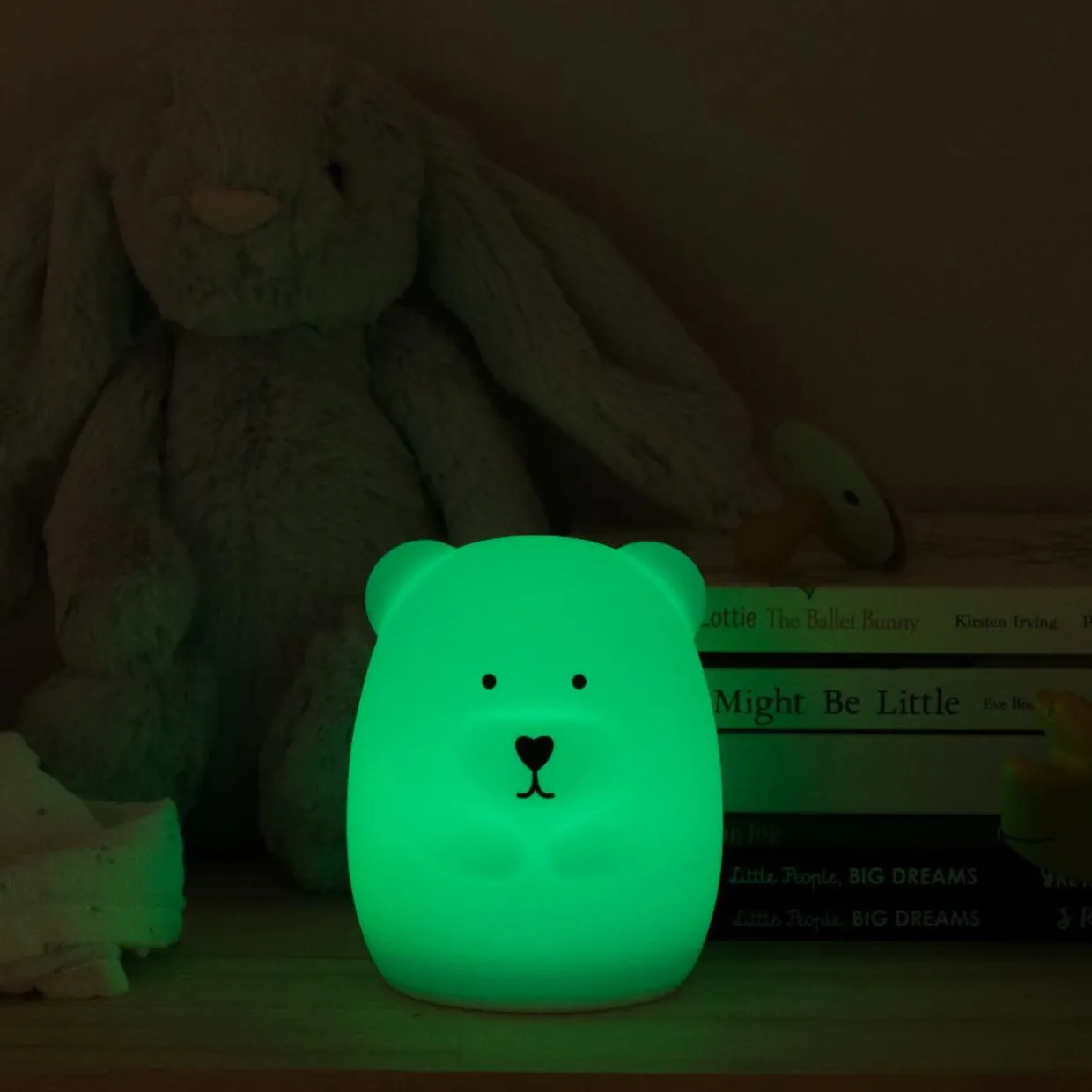 The Sleep Store Rainbow Colour Changing Night Light - Brave Bear