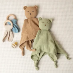 The Sleep Store Sleepy Bear Muslin Comforter