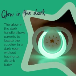 Tommee Tippee - Glow Night Soothers 2 Pack