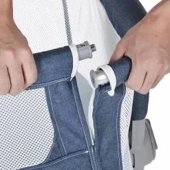 Unilove Hug Me Plus Airflow 3-in-1 Bedside Bassinet with Mosquito Net