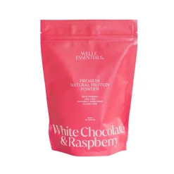 Welle Essentials Premium Natural Protein - White Choc & Raspberry