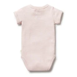 Wilson & Frenchy Organic Rib Short Sleeve Bodysuit