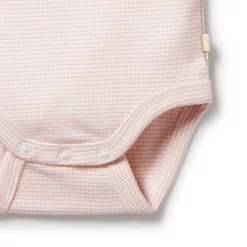 Wilson & Frenchy Organic Rib Short Sleeve Bodysuit