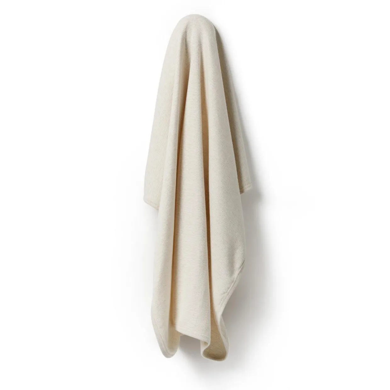 Wilson & Frenchy Organic Stripe Rib Bunny Rug/Swaddle Blanket