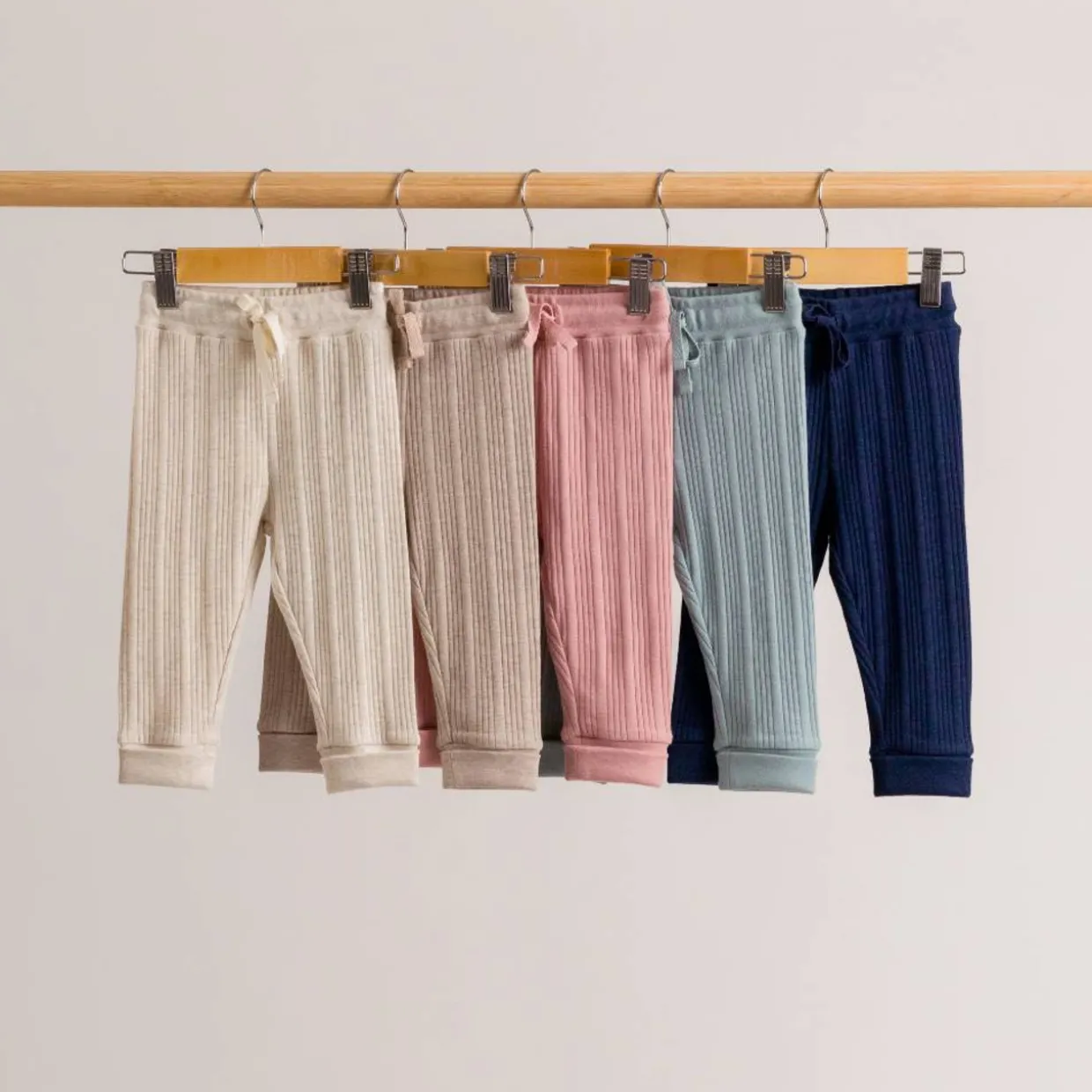 Woolbabe Merino/Organic Cotton Relaxed Pants - Daydream Collection