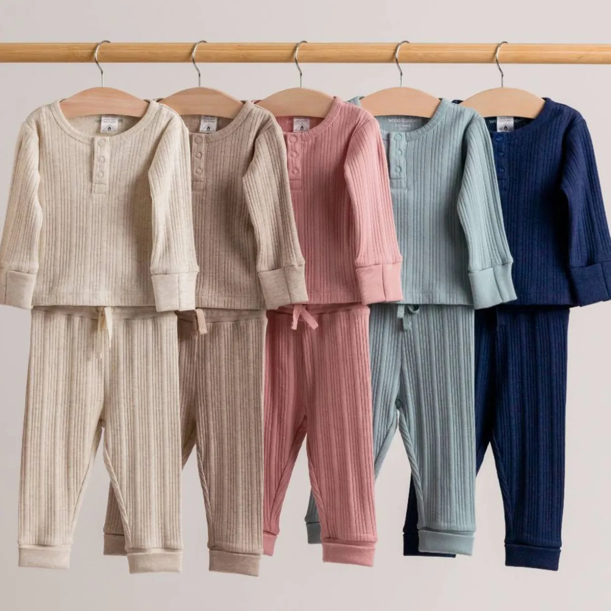 Woolbabe Merino/Organic Cotton Relaxed Pants - Daydream Collection