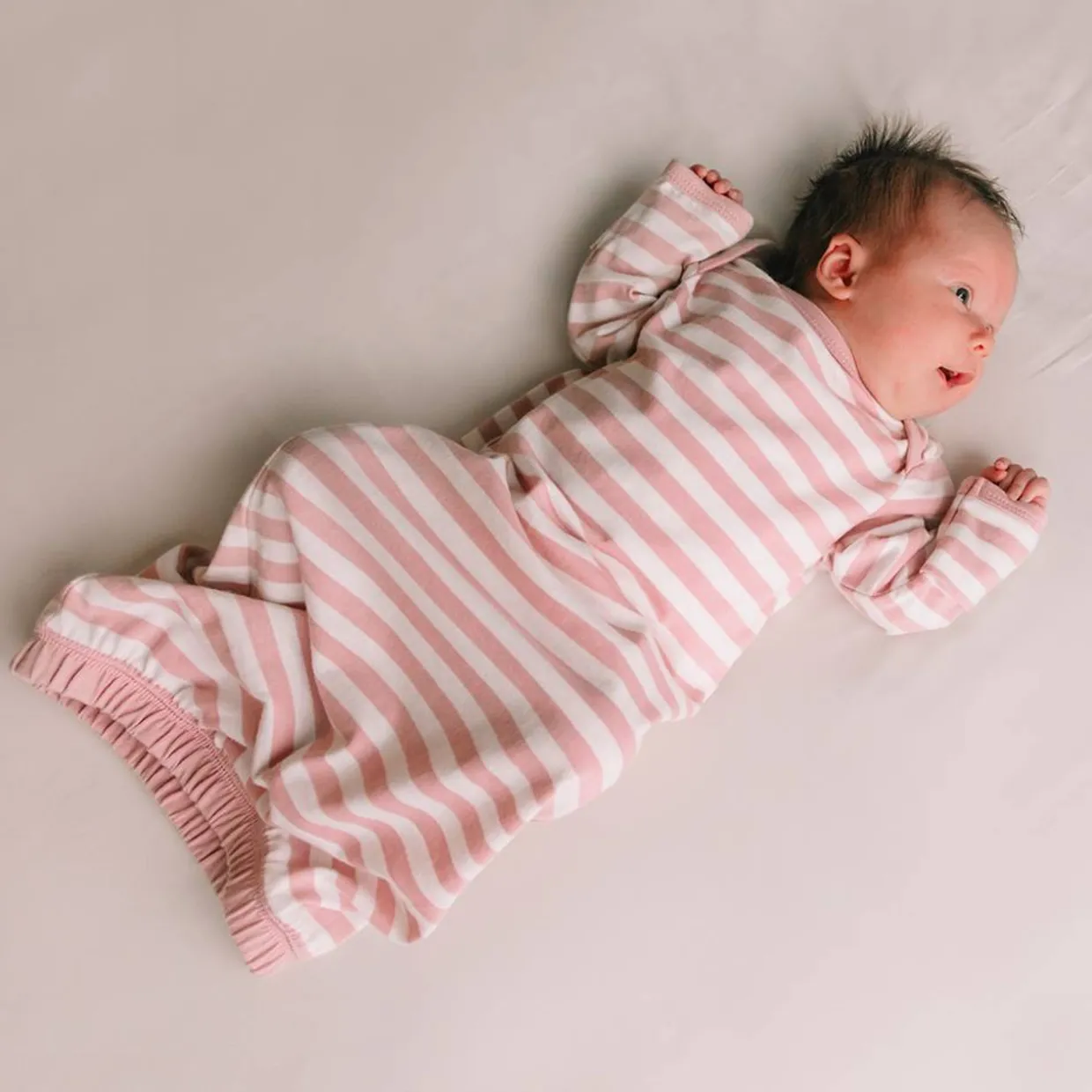 Woolbabe Merino/Organic Cotton Gown