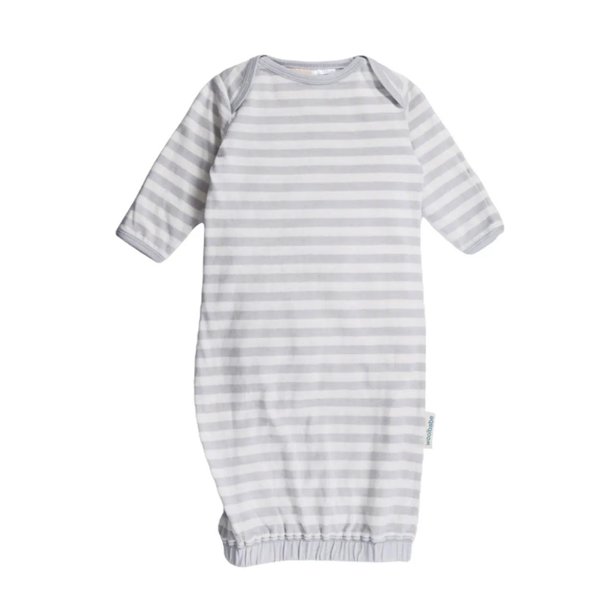 Woolbabe Merino/Organic Cotton Gown