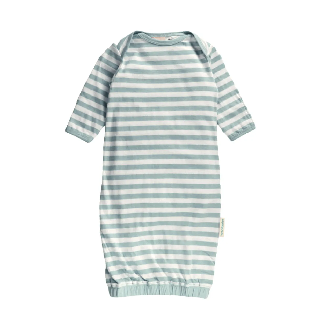Woolbabe Merino/Organic Cotton Gown - Prem