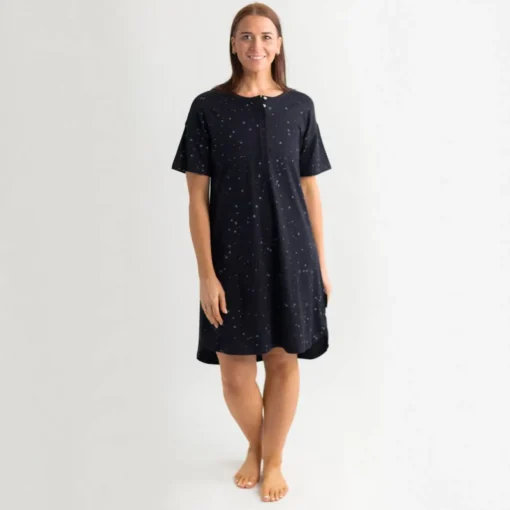 Woolbabe Relax! Henley Nightie