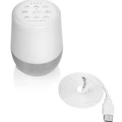 Yogasleep Duet White Noise Machine with Night Light and Wireless Speaker